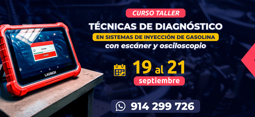 Inyección de Gasolina con Escáner y Osciloscopio